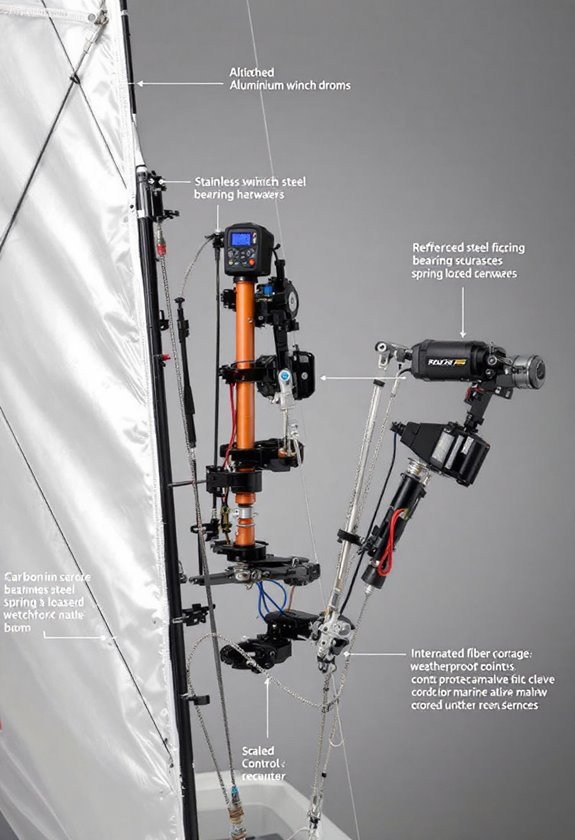 reefing hardware and materials