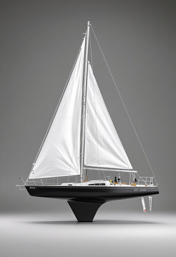 types of rc sailboat rigs